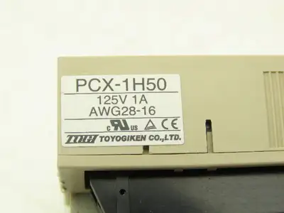 Toyogiken PCX-1H50 Terminal Block Connector 50-Pin 125V 1A 16-28AWG