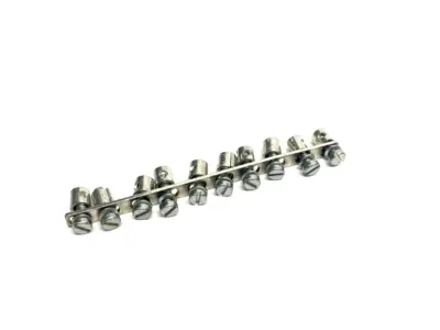 USED WEIDMÜLLER TERMINAL BLOCK CROSS CONNECTOR 10-POLE Q 10 DLI
