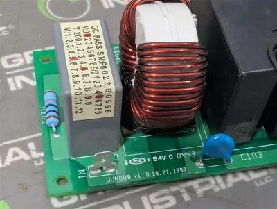 PowerCom QUN808 Power Relay Board Version 1.0 RMK-800 Used