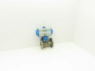 Jamesbury 2" 5150 31 3600 MT 316SS Ball Valve & Pneumatic Actuator VPVL250 SR6 B