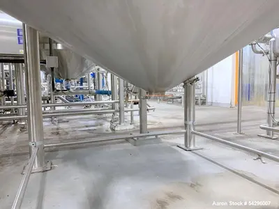Used Feldmeier 2,500 Gallon Stainless Steel Tank – Cone Bottom Process Vessel wi