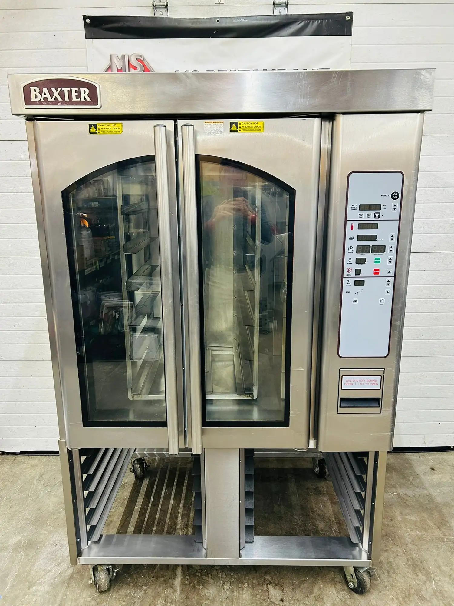 Baxter OV310G Mini Rotating Rack Oven Fully Refurbished Tested and Working