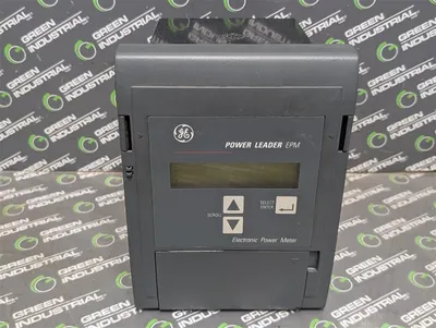 General Electric PLE3ESBG02 Power Leader EPM Electronic Power Meter Used