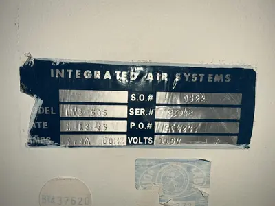 Used 1983 INTEGRATED AIR SYSTEMS 1.T530S Laminar Flow Hoods Ohio US | HGR 24 #1520842