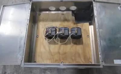 LOT OF ELECTRICAL BOXES