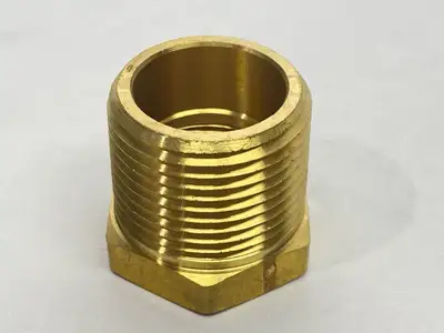 New | in-Stock Midland Industries Hex Bushing 1" Male NPTF x 3/4" Female NPTF LOT OF 18 Miscellaneous MRO Michigan US | Maverick Industrial Sales #1390993