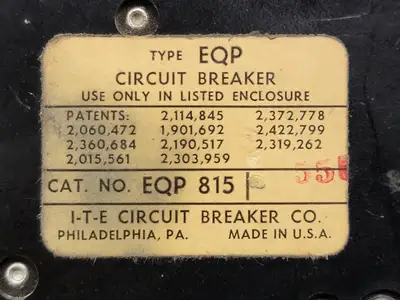 USED I.T.E. EQP815