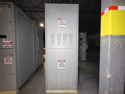 4160Volts 1200Amp 3Ph Switchgear Unit PowerVac VB1 4.16-250-3w/D-Feeder Breaker