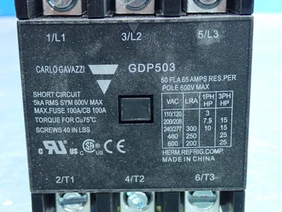 NEW CARLO GAVAZZI GDP503