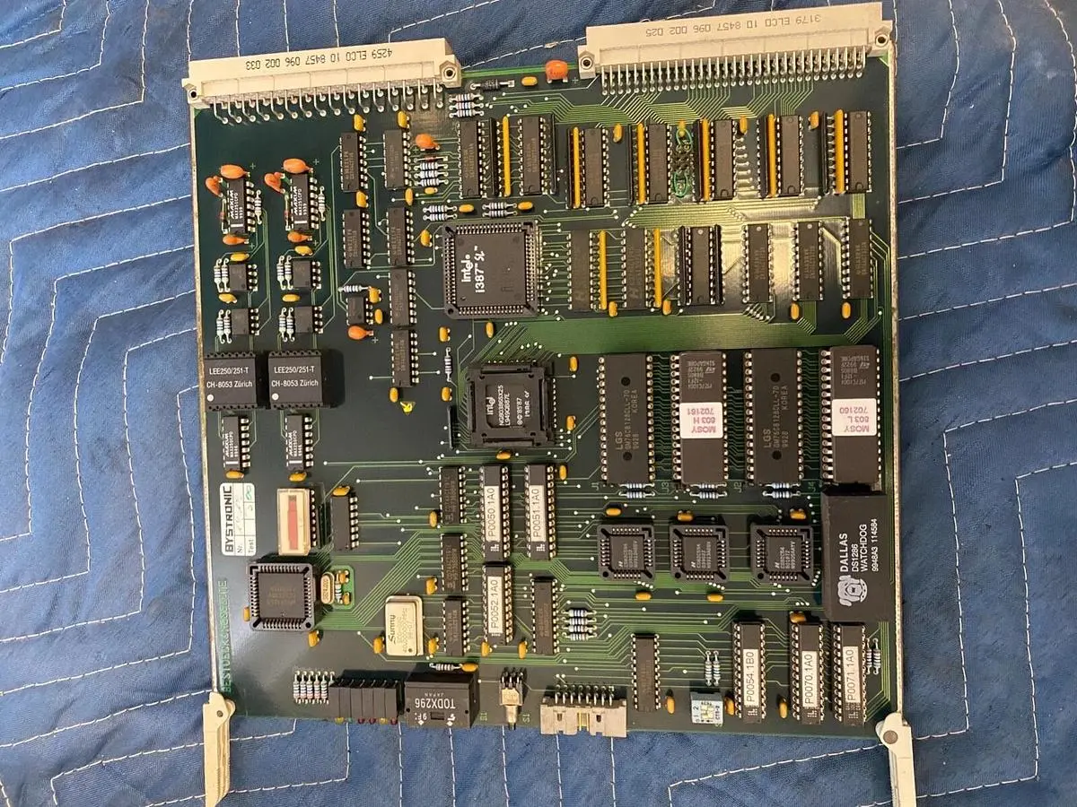 Bystronic CPU386SX 700256 CPU Circuit Board E0751-5-C