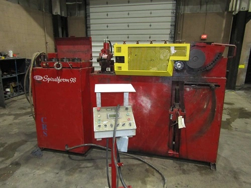 Used 2005 CRS SPIRALFORM 98 Rebar Benders New Jersey US | National Machinery Exchange #1499907