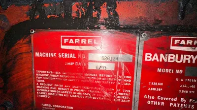 F80 Farrel Banbury Mixer, 400 Hp