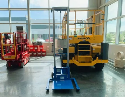 New | in-Stock 2026 GENIE GL-12 MATERIAL LIFT Vertical Mast Lifts Alberta CA | Adcock Equipment #1418126