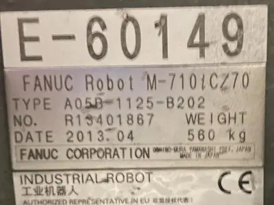 Used 2013 FANUC FANUC M-710IC70 Robots Michigan US | Aucto #1333546