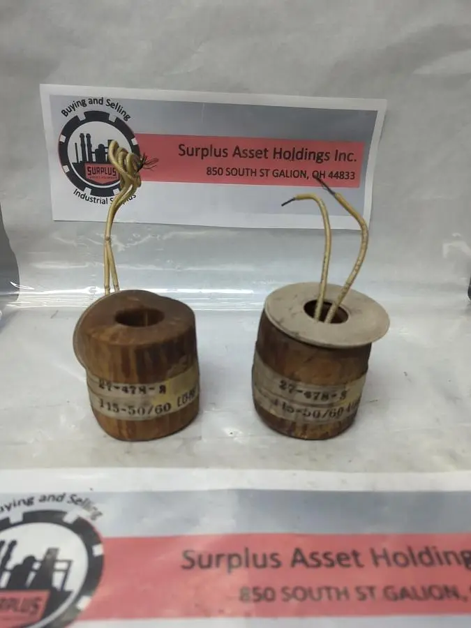 Used ASCO 27-478-8 Miscellaneous Equipment (Electrical & Power) | Surplus Asset Holdings #1199382