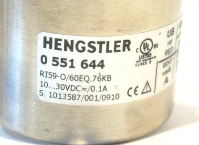 NEW HENGSTLER 0-551-644 ENCODER 0551644