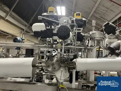 USED T & C Stainless 60 Liter T & C Reactor Skid, 316L S/S, 45/150#