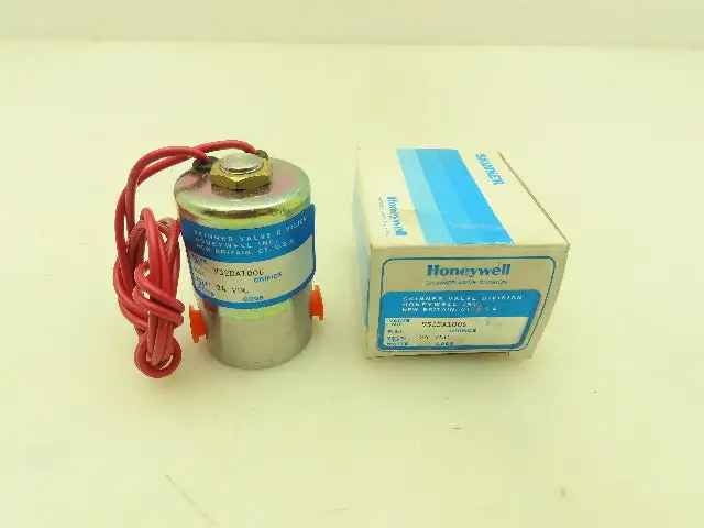 Honeywell Skinner V52DA1006 Solenoid Valve 2-Way NC 24VDC Coil 1/8" NPT