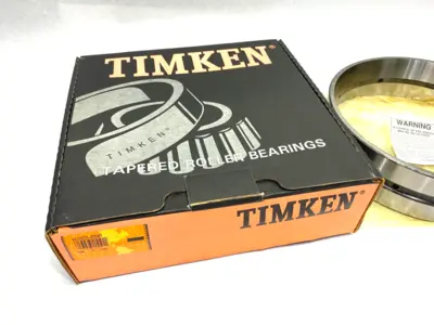 USED TIMKEN TAPERED ROLLER BEARING, DOUBLE CUP, 12.875" OD, 3.25" WIDTH