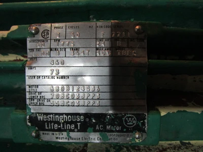 USED Westinghouse TEFC