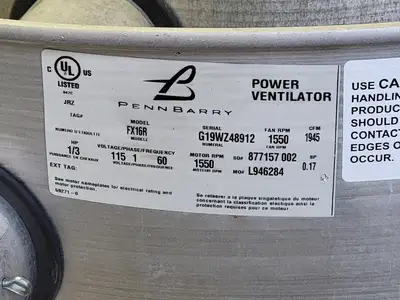 USED PENNBARRY FX16R