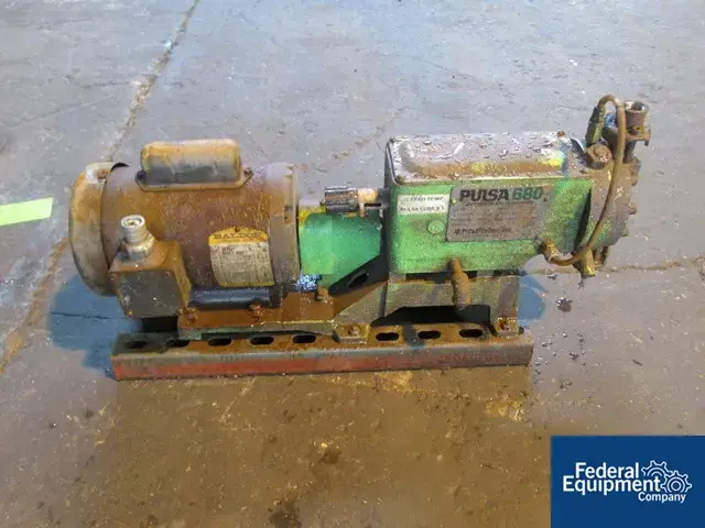 Used Pulsafeeder Pulsafeeder Diaphragm Pump, Model 680-S-E, S/S, 0.5 HP Pumps Ohio US | Federal Equipment Company #125887