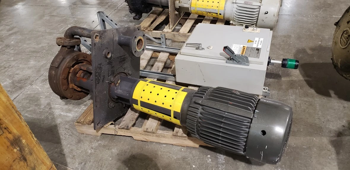3x2.25-3 Sump Pump w/ US Motors 7.5hp, 1770rpm, 460v Motor w/ Co