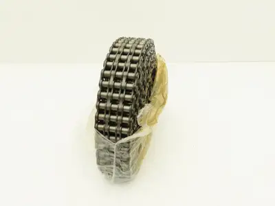 Diamond DMD-50-3R-10FT Riveted #50 Roller Chain 3 Strand 5/8" Pitch 10' Length