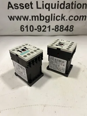 Siemens 60947-4-1 IEC Contactor 22A AC-1 9A AC-3 -Lot of 2