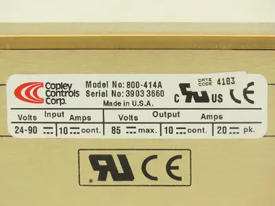 Used COPLEY CONTROLS _UNKNOWN_ Servo Drives Indiana US | Arrow Industrial #1408029