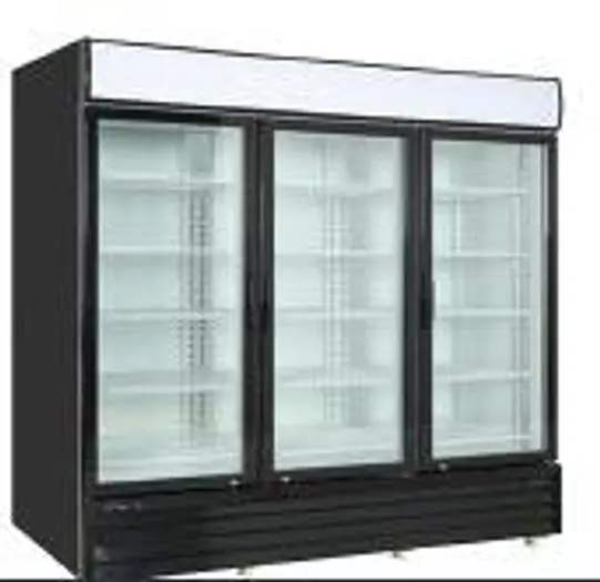 78"   - 3 SWING DOOR UPRIGHT GLASS DOOR DISPLAY REFRIGERATOR