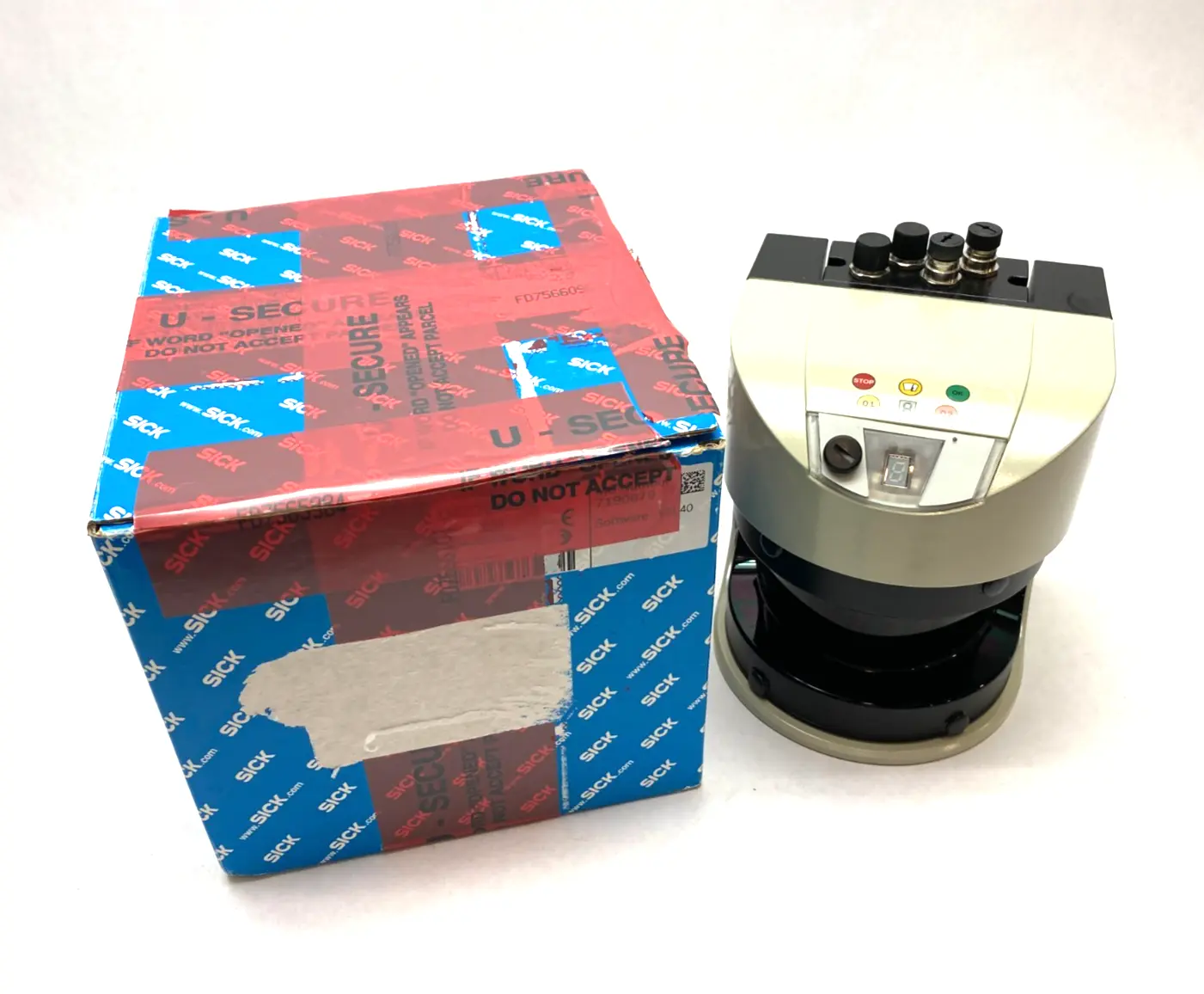 USED SICK LIDAR PRO SECURITY LASER SCAN SENSOR, STANDARD RES. 1067356