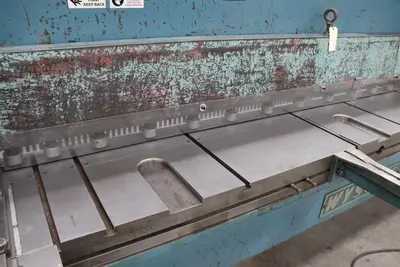 Used WYSONG 1010 Power Squaring Shears (Gauge) Georgia US | The Equipment Hub #364293
