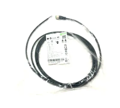 NEW MURRELEKTRONIK SINGLE ENDED M12 FEMALE 0° A-COD. CORDSET