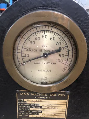 USED MODERN MODERN 1-A PRESS