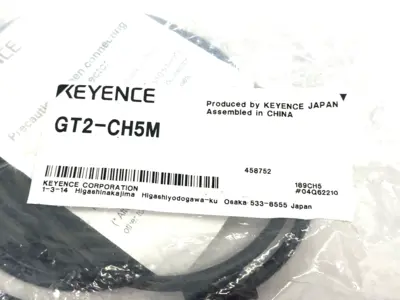 New | in-Stock KEYENCE GT2-CH5M Cable & Wire Michigan US | Maverick Industrial Sales #1391551
