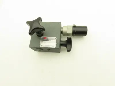 Herion BSP Hydraulic Directional Valve Block Cartridge Relief TUEV.SV.90-527