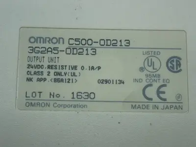 USED OMRON C5000D213