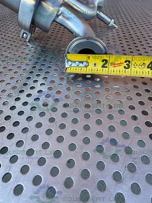 USED MILLIPORE 1R X 5"  STAINLESS STEEL CARTRIDGE FILTER HOUSING 150 PSIG/FV