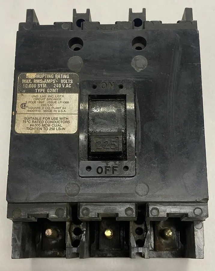 Used SQUARE D Q2MT Miscellaneous Equipment (Electrical & Power) | Surplus Asset Holdings #1188866