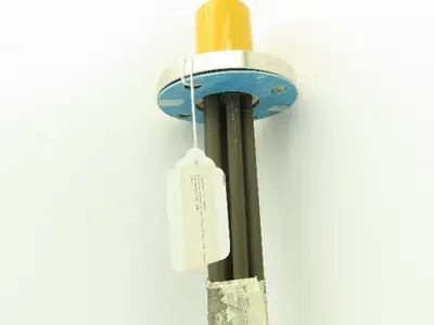 Shinnichi Dennetsu FUS Immersion Tank Heater Element L-Tube 10Kw 200V 3PH 23"