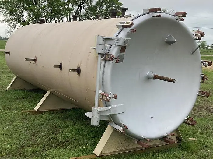 Used REID BOILER WORKS HORIZONTAL MILD STEEL RETORT Baskets Ohio US | Regal Equipment Inc #219365