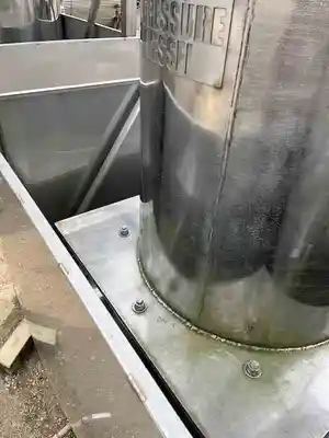 400 gal stainless steel tank