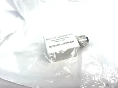 New | in-Stock Mencom Ethernet, Receptacle, M12 4 Pole D-Coded Female to RJ45 Electrical Fittings Michigan US | Maverick Industrial Sales #1395140