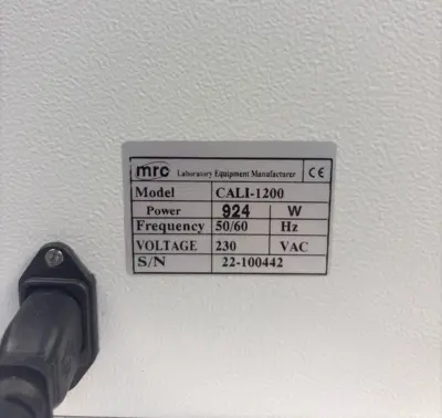 MRC CALI-1200 Thermocouple Calibration Furnace 400-1200C Portable Lab Calibrator