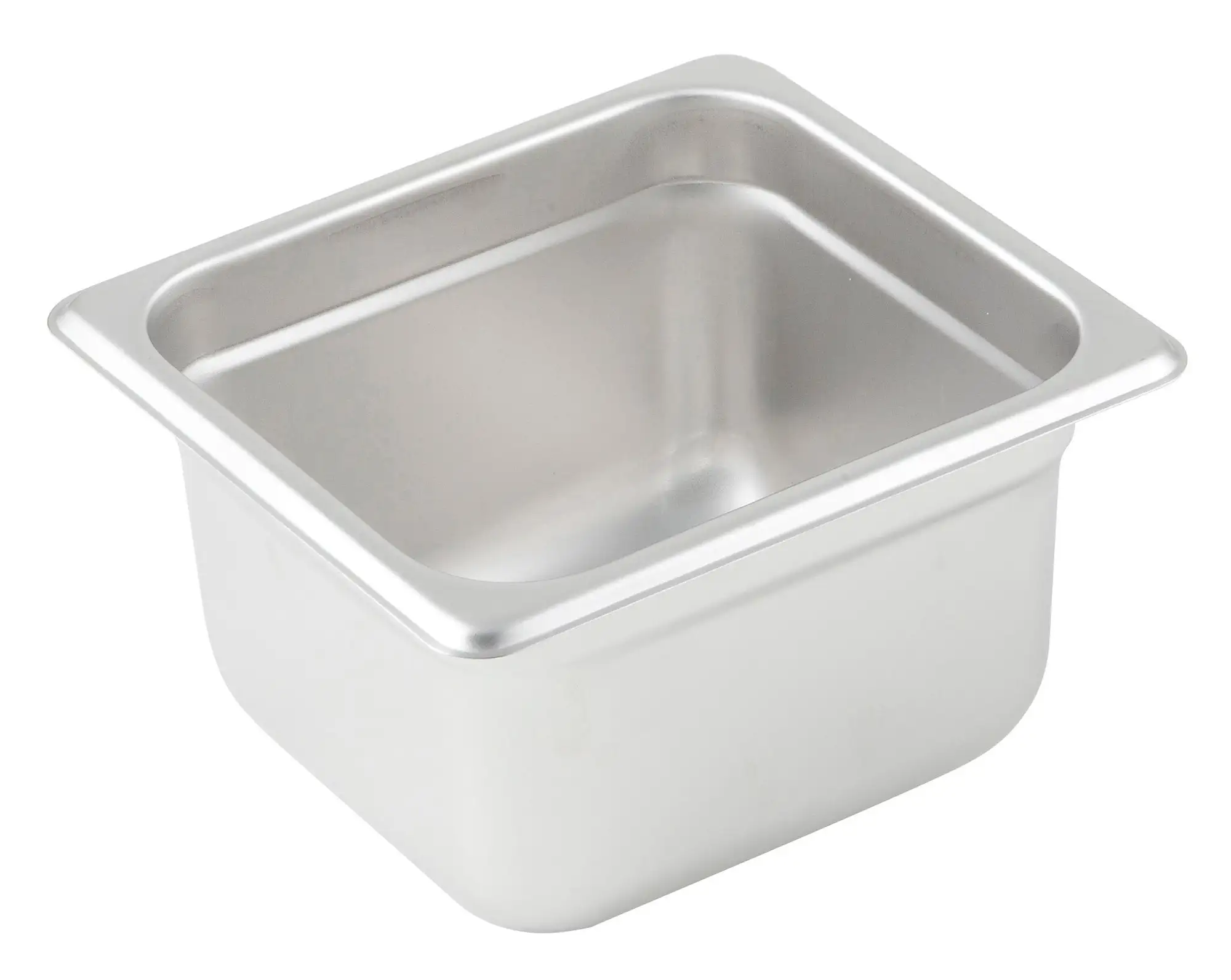 Anti-jam Steam Pan, 1/6 Size, 4", 25 Ga S/S (12 Each)