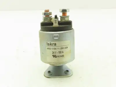Iskra ARD119411.250.229 Pump Contactor Solenoid Off Yale Tow Truck MTR007LFN24T