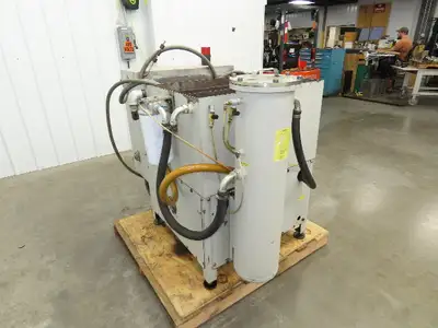 Chip Blaster Coolant Filtration Oil Separator Udor / Goulds Pump 60 Gal Tank