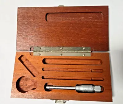 Tesa Internal Micrometer .275-.350 Bore Gage, .0001" Graduation Mechanical Bore