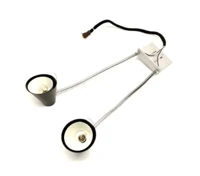 Work Station Lamp | Double-Light Side Mount , Winchester 5-Pin M5P Connector - Used